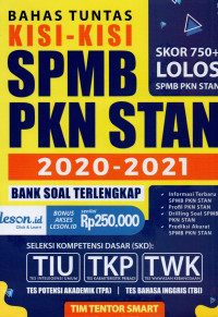 Bahas tuntas kisi-kisi SPMB PKN STAN 2020-2021