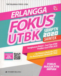 Erlangga fokus UTBK SBMPTN 2020 SAINTEK