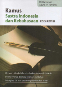Kamus Sastra Indonesia dan Kebahasaan