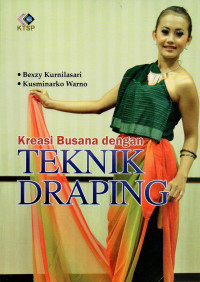 Kreasi busana dengan teknik draping