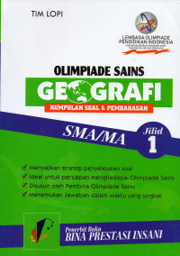 Kumpulan Soal dan Pembahasan Olimpiade Sains Geografi SMA/MA Jilid 1