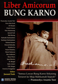 Liber amicorum bung Karno