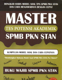 Image of Master SPMB PKN STAN : tes potensi akademik