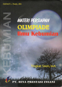 Materi persiapan olimpiade ilmu kebumian