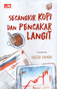 Secangkir kopi dan pencakar langit