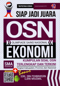 Siap jadi juara olimpiade sains nasional ekonomi SMA