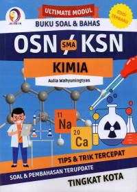 Soal bahas OSN/KSN SMA kimia tingkat kota/kabupaten