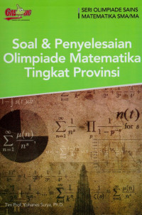 Soal dan penyelesaian olimpiade matematika tingkat provinsi