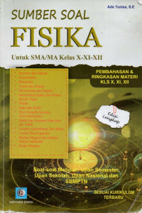 Sumber soal fisika SMA/MA