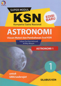 Super modul KSN SMA astronomi jilid 1