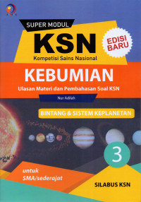 Super modul KSN SMA kebumian bintang dan sistem keplanetan