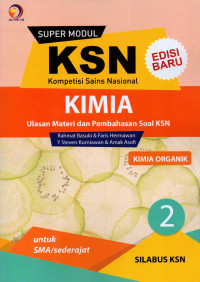 Super modul KSN SMA kimia : organik