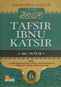 Tafsir Ibnu Katsir : jilid 6