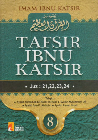 Tafsir Ibnu Katsir : jilid 8