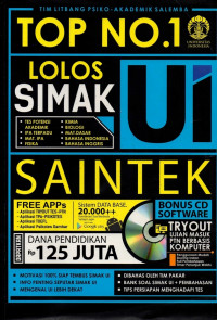 Top no.1 lolos SIMAK UI SAINTEK