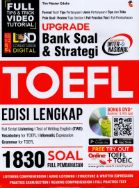 Upgrade bank soal & strategi toefl edisi lengkap