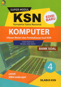 Super modul KSN SMA bank soal komputer