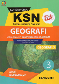 Super modul KSN SMA geografi jilid 3